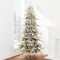 Best Choice Products Pre-Lit Flocked Artificial Aspen Noble Fir Christmas Tree w/ Branch Tips, LED Lights